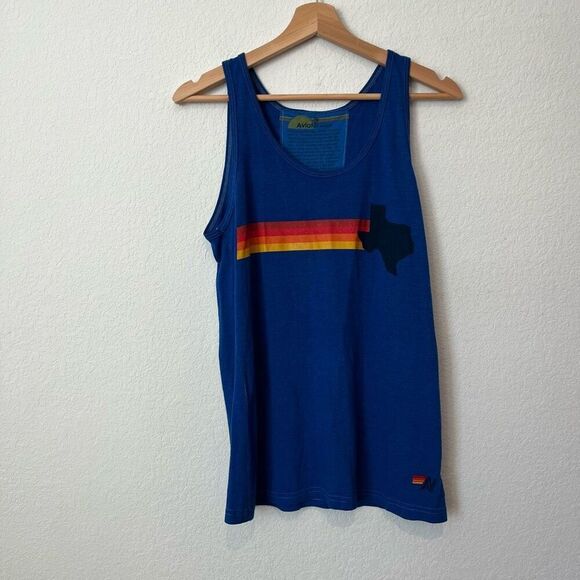 Aviator Nation Blue Austin City Limits 2017 Tank Top Unisex Size Medium - Picture 2 of 6
